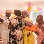 family and friends coming together for a birthday celebration
