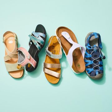 best walking sandals - good housekeeping's top tested walking sandals an assortment of women's walking sandals for good housekeeping's best walking sandals article