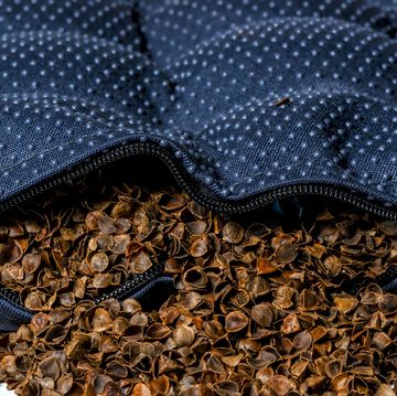 seating cushion filled with buckwheat husk