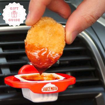 chicken dip holder and keychain
