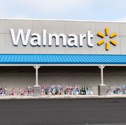 the front of a walmart store
