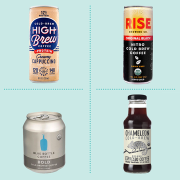 a photo gallery of canned coffees