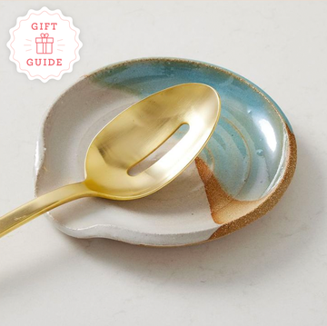 thanksgiving gifts, clay spoon rest