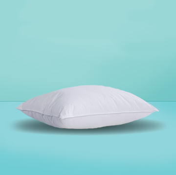 best pillows a white pillow on a turquoise background
