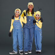minions and planter kids halloween costume