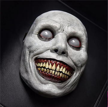 two scary halloween masks